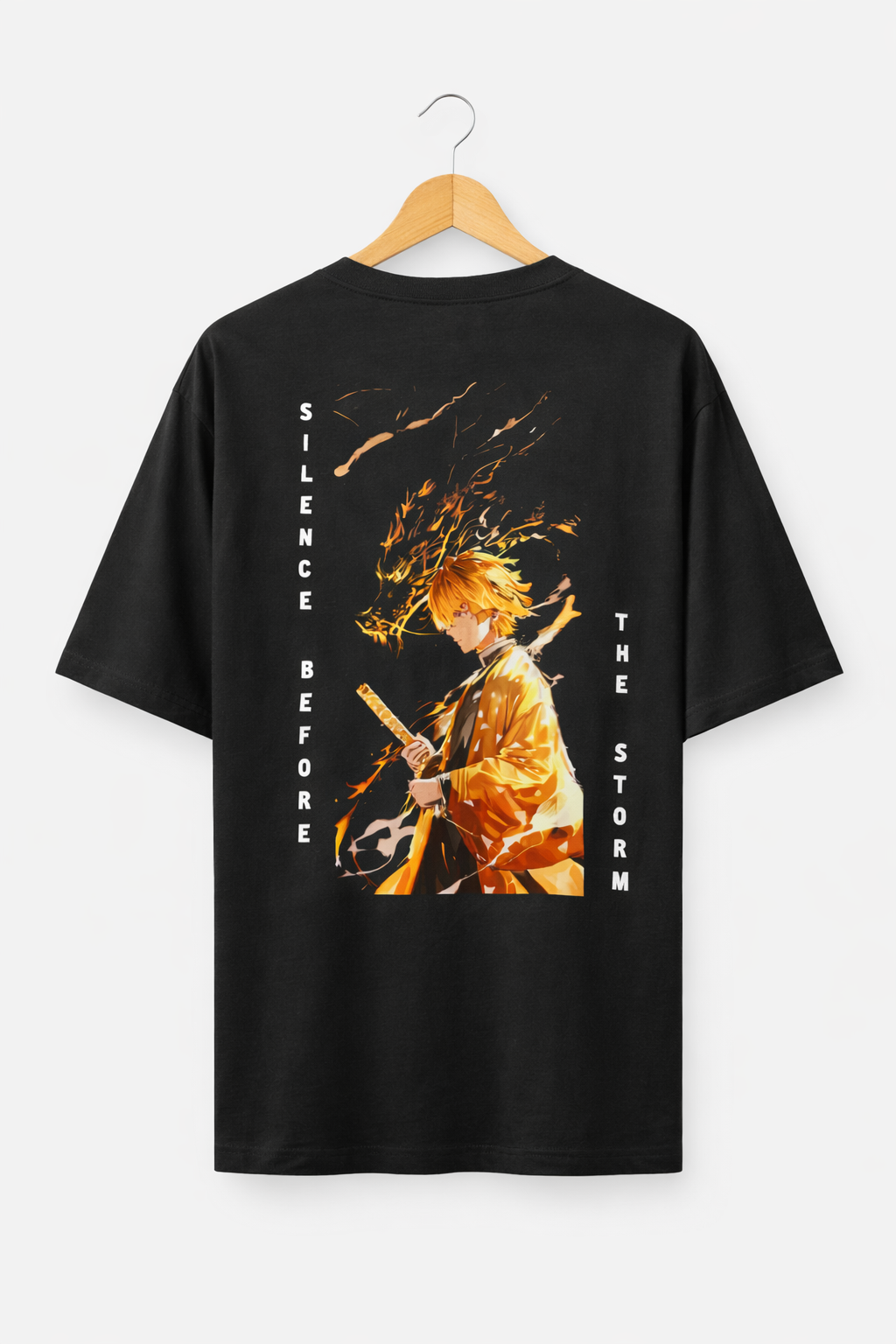 Zenitsu Oversized Men T Shirts